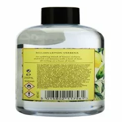 Wax Lyrical Lemon Verbena 250ml Reed Diffuser Refill -Ornaments Sales Store 1000049943 alt01