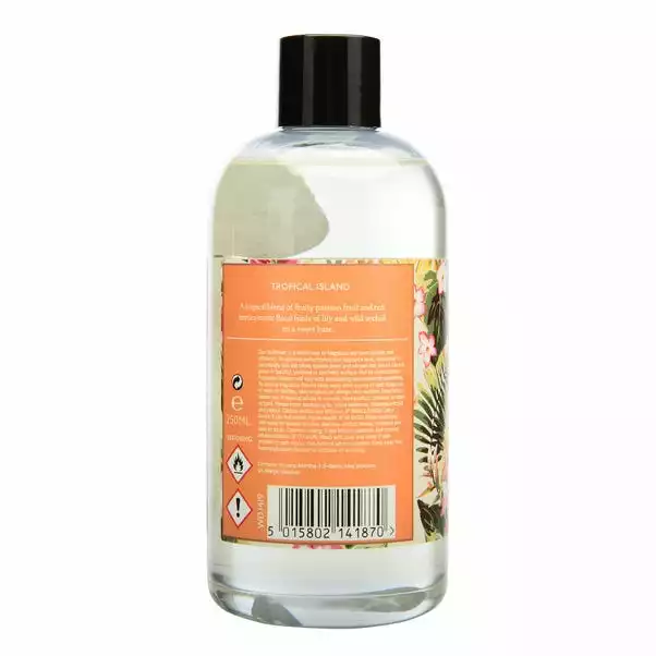 Wax Lyrical Tropical Island 250ml Reed Diffuser Refill 2 Wax Lyrical Tropical Island 250ml Reed Diffuser Refill - Image 2
