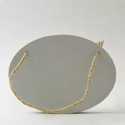 Dunelm Grey Happy Place Hanging Plaque -Ornaments Sales Store 1000107362 alt02