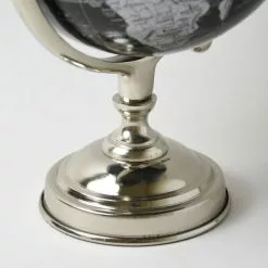 Decor Black And Silver Globe -Ornaments Sales Store 1000154464 alt04