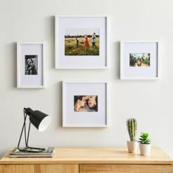 Dunelm White Oversized Mount Frame 10" X 8" (25cm X 20cm) -Ornaments Sales Store 1000158056 alt02