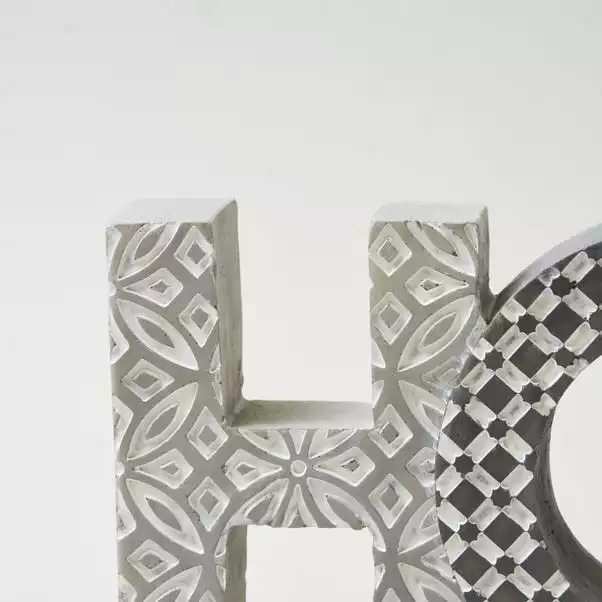 Dunelm Geo Home Word Ornament 2 Dunelm Geo Home Word Ornament - Image 2