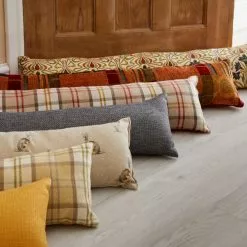 Dunelm Barkweave Charcoal Draught Excluder 5 Dunelm Barkweave Charcoal Draught Excluder -Ornaments Sales Store 1000159220 alt04