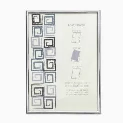 Dunelm Chrome Easy Frame 12" X 8" (H 30cm X L 20cm)