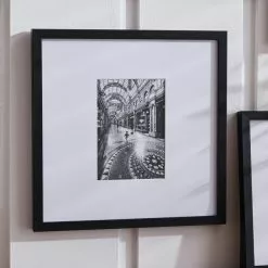 Dunelm Black Oversized Mount Frame 7" X 5" (18cm X 13cm)