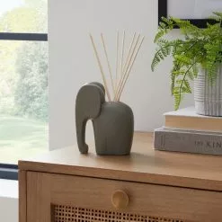 Dunelm Grey Honey Saffron Elephant 120ml Diffuser