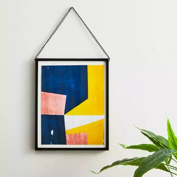 Dunelm Black Chain Hanging Frame 10" X 8" (25cm X 20cm) 1 Dunelm Black Chain Hanging Frame 10" X 8" (25cm X 20cm)