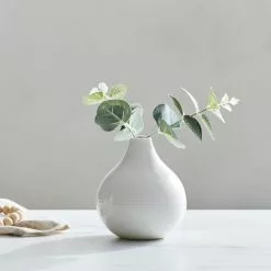 Dunelm Bud Vase 11cm Cream