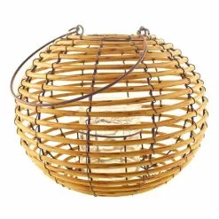 Dunelm Rattan Ball Lantern -Ornaments Sales Store 30724502 alt04