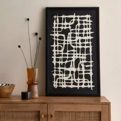 Dunelm Tribal Cut Out Paper Print