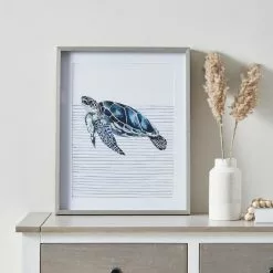 Dunelm Sea Turtle Framed Print