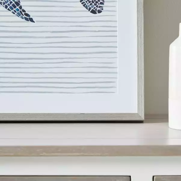 Dunelm Sea Turtle Framed Print 2 Dunelm Sea Turtle Framed Print - Image 2