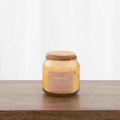 Dunelm Sandlewood Jar Candle With Cork Lid