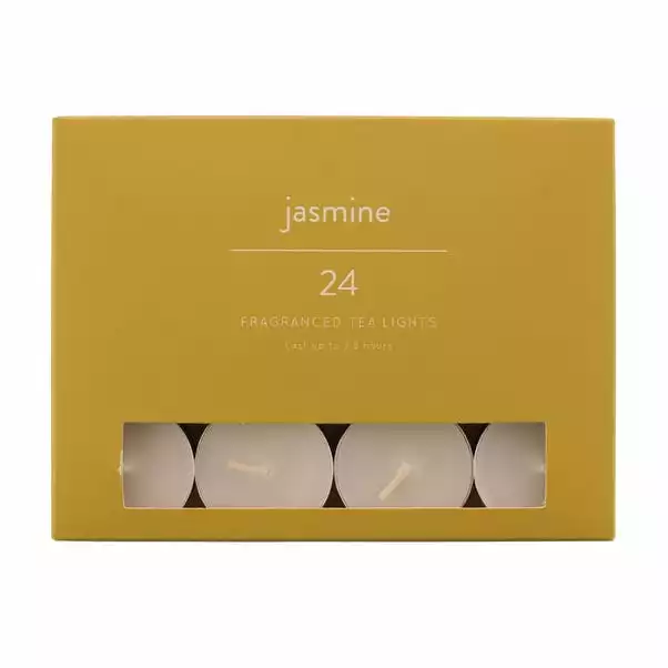 Dunelm Pack Of 24 Jasmine Tealights 2 Dunelm Pack Of 24 Jasmine Tealights - Image 2