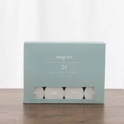 Dunelm Pack Of 24 Seagrass Tealights