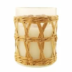 Dunelm LED Candle In A Small Basket -Ornaments Sales Store 30734234 alt03