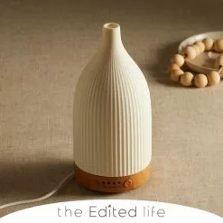 The Edited Life White Ceramic Electric Diffuser