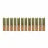 Dunelm Pack Of 2 Dinner Candles Olive Set Of 12