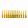 Dunelm Pack Of 2 Taper Candles Yellow Set Of 12