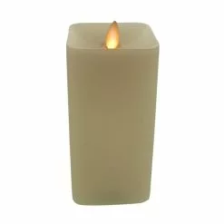 Dunelm Soft Square White LED Candle -Ornaments Sales Store 30734740 alt03