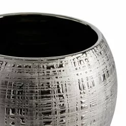 Dunelm Silver Romano Plant Pot 15cm 5 Dunelm Silver Romano Plant Pot 15cm -Ornaments Sales Store 30749223 alt02