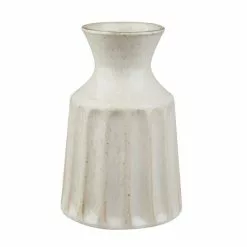 Dunelm Concave Vase Cream 17cm 7 Dunelm Concave Vase Cream 17cm -Ornaments Sales Store 30749618 alt03