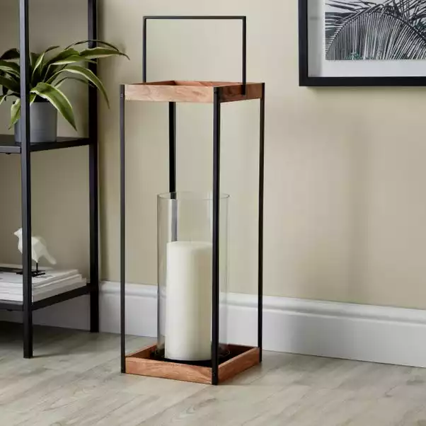 Dunelm Fulton Lantern 60cm 1 Dunelm Fulton Lantern 60cm