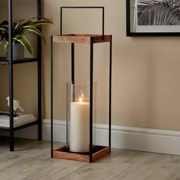 Dunelm Fulton Lantern 60cm 2 Dunelm Fulton Lantern 60cm - Image 2