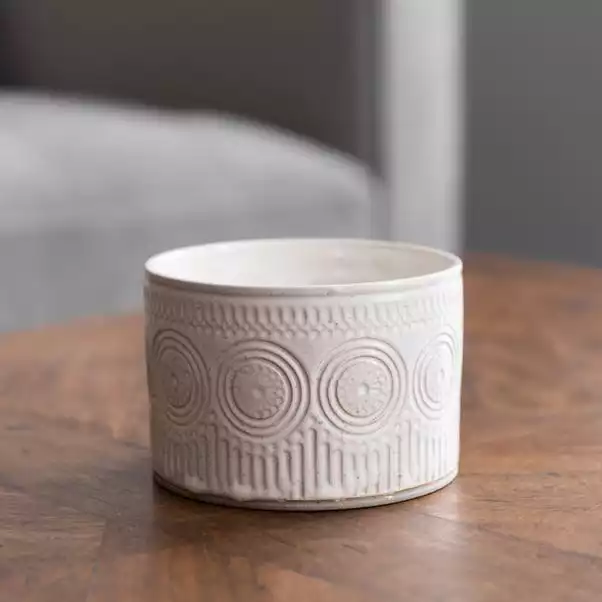 Dunelm Pretty Boho Ceramic Multiwick White Sandalwood Candle 1 Dunelm Pretty Boho Ceramic Multiwick White Sandalwood Candle