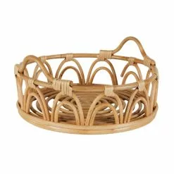 Dunelm Scalloped Bent Cane Tray 30cm 6 Dunelm Scalloped Bent Cane Tray 30cm -Ornaments Sales Store 30753420 alt03