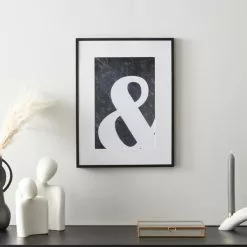 Dunelm Skinny Metal Poster Frame 15" X 12" (40cm X 30cm)