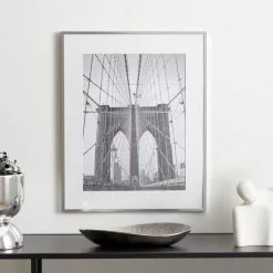 Dunelm Skinny Metal Poster Frame 20" X 16" (50cm X 40cm)