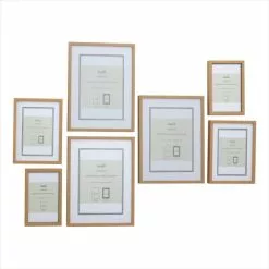Dunelm Pack Of 7 Essentials Gallery Photo Frame -Ornaments Sales Store 30753719 alt02
