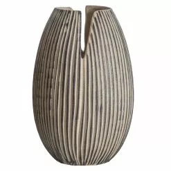 Cedar & Sage Large Stripe Vase 6 Cedar & Sage Large Stripe Vase -Ornaments Sales Store 30763063 alt03