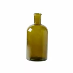The Edited Life Recycled Glass Vessel Olive -Ornaments Sales Store 30765429 alt04