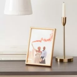 Dunelm Gold Easy Frame 7" X 5" (18cm X 13cm)