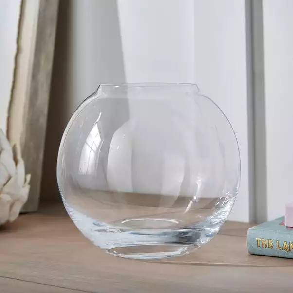 Dunelm Clear Glass Fishbowl 2 Dunelm Clear Glass Fishbowl - Image 2