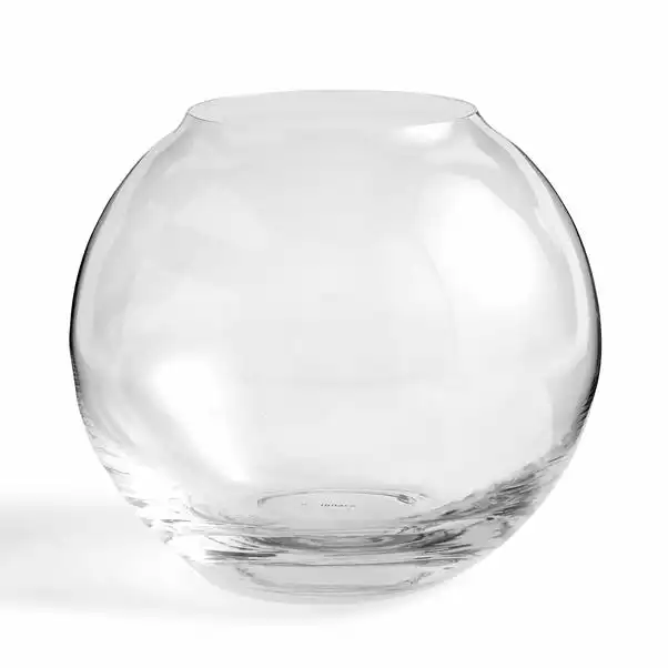 Dunelm Clear Glass Fishbowl 4 Dunelm Clear Glass Fishbowl - Image 4