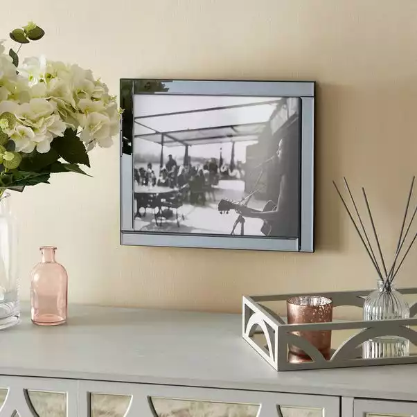 Dunelm Luxe Smoked Photo Frame 12"x10" (30cm X 25cm) 1 Dunelm Luxe Smoked Photo Frame 12"x10" (30cm X 25cm)