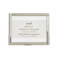 Dunelm Diamante Photo Frame 16" X 12" (30cm X 40cm) -Ornaments Sales Store 30767209 alt02