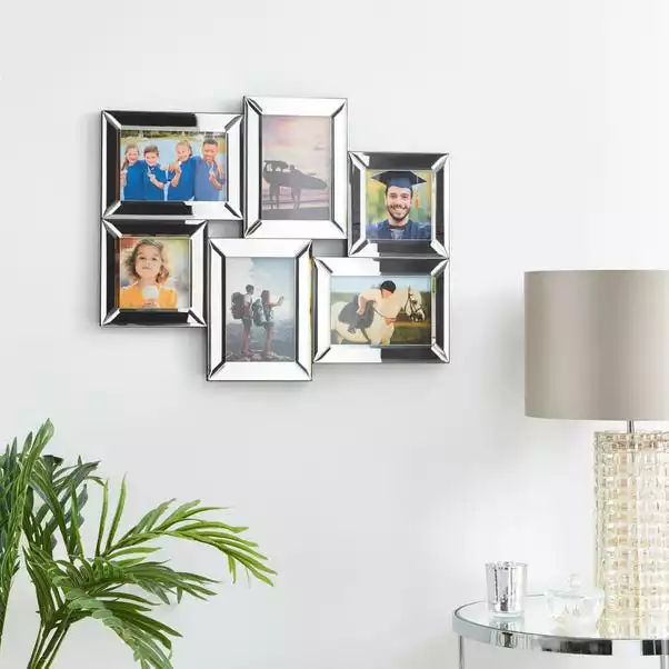 Dunelm Mirrored Multi App Photo Frame 1 Dunelm Mirrored Multi App Photo Frame