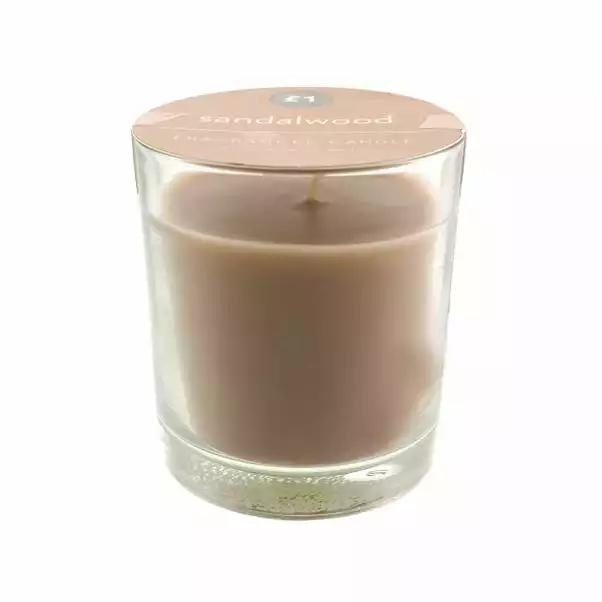 Dunelm Pallet Candle Sandalwood 2 Dunelm Pallet Candle Sandalwood - Image 2