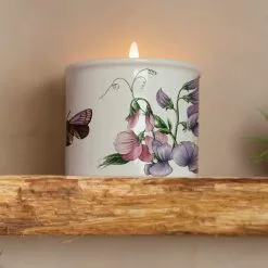 Portmeirion Botanic Garden Sweet Pea Wax Filled Candle -Ornaments Sales Store 30788907 alt04