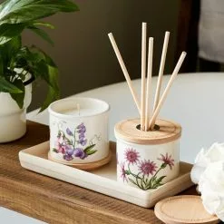 Portmeirion Botanic Garden Sweet Pea Wax Filled Candle -Ornaments Sales Store 30788907 alt05