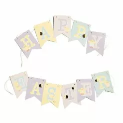Dunelm Happy Easter Paper Garland -Ornaments Sales Store 30791500 alt02