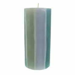 Dunelm Decorative Pillar Candle Blue -Ornaments Sales Store 30791656 alt03