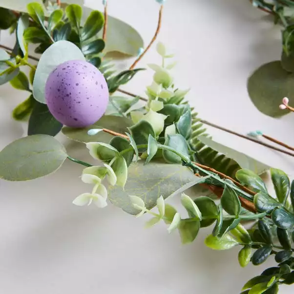Dunelm Easter Egg Floral Garland 2 Dunelm Easter Egg Floral Garland - Image 2