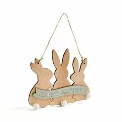 Dunelm Happy Easter Wooden Sign -Ornaments Sales Store 30792507 alt02