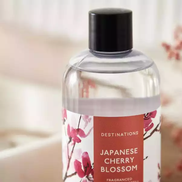 Wax Lyrical Japanese Cherry Blossom Reed Diffuser Refill 250ml 2 Wax Lyrical Japanese Cherry Blossom Reed Diffuser Refill 250ml - Image 2