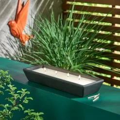 Dunelm Rectangular Crackle Wick Candle